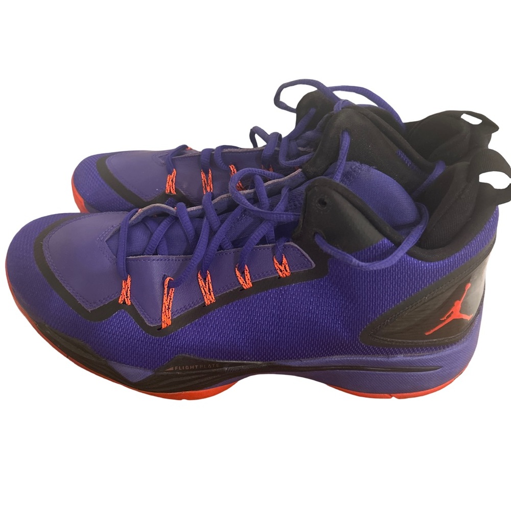 Jordan SuperFly 2 Purple Dark Concord 645058-053 Basketball Men Size US 12